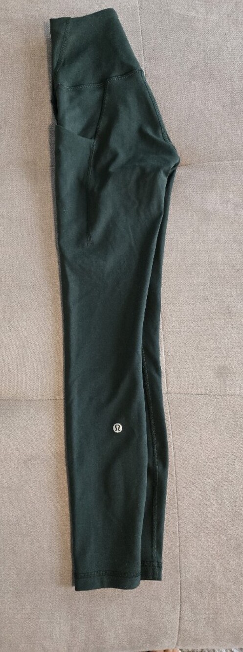lululemon athletica Women's Forest Green Jogger Leggings with Side Pocket
